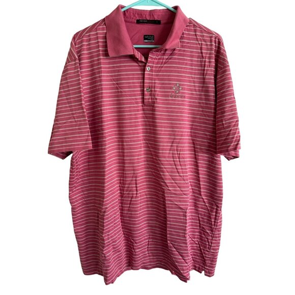 Nike Other - Nike Tiger Woods Collection Dri-Fit Magenta Short Sleeve Polo Golf Shirt Size XL